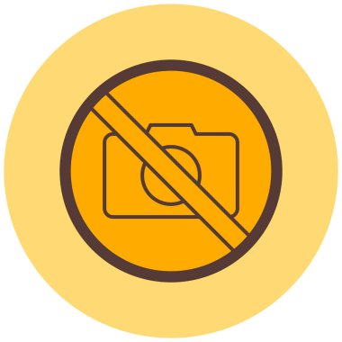 Uyarı işareti olmayan vektör çizimi