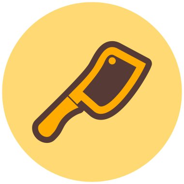 Bıçak. Web simgesi basit illüstrasyon