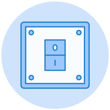 Mobilya. Web simgesi basit tasarım