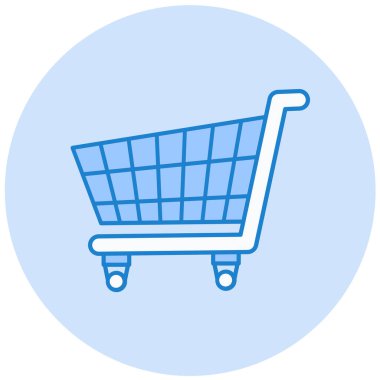 Alışveriş arabası. Basit tasarım