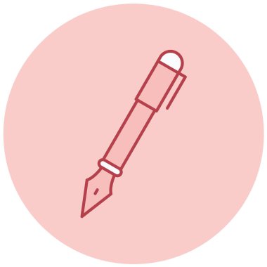 kalem vektör simgesi modern basit illüstrasyon