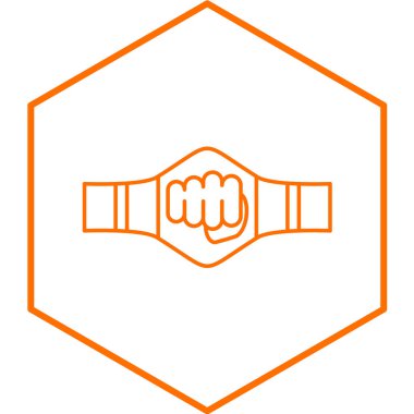 Moda biçimi izole edilmiş arkaplanda el sıkışma simgesi