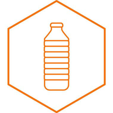 Beyaz arkaplanda su simgesi izole edildi. vektör illüstrasyonu