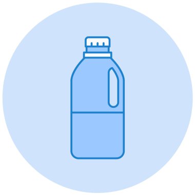 şişe simgesi, vektör illüstrasyonu