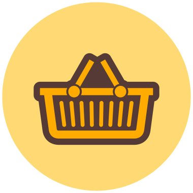 Alışveriş arabası. Basit tasarım