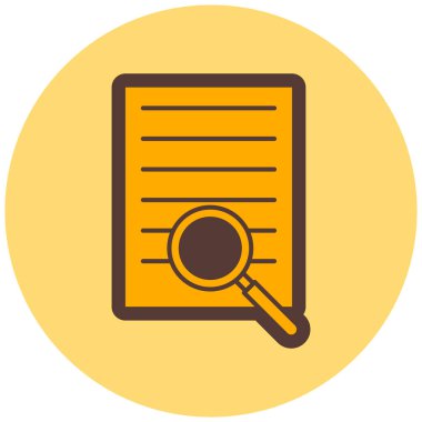 Ara. Web simgesi basit illüstrasyon