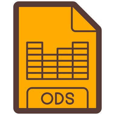 dosya biçimi simgesi, vektör illüstrasyonu