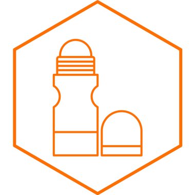 Deodorant ikonu vektör illüstrasyonu