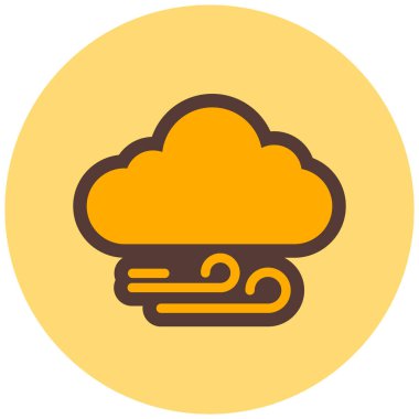 Yağmur. Web simgesi basit tasarım