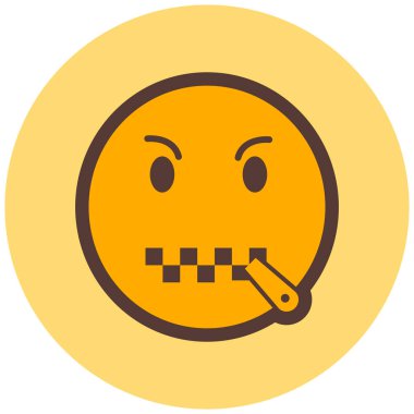 yüz ifadesi, vektör illüstrasyonu