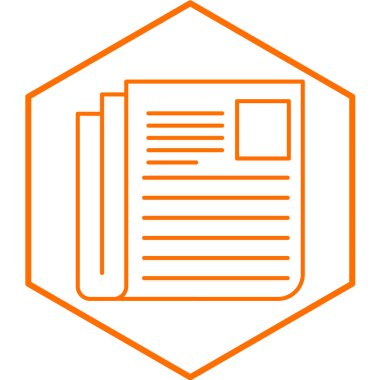 belge simgesi vektörü web ve mobil uygulama tasarımınız için beyaz arkaplanda izole edildi, dosya logosu kavramı