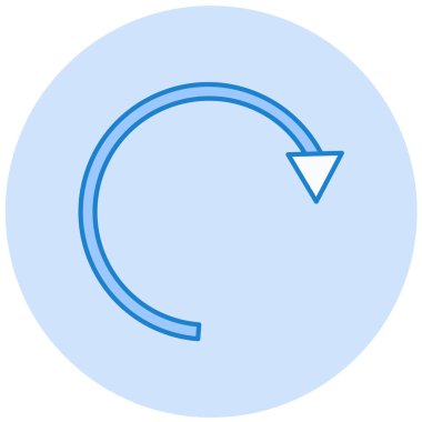 Ok. Web simgesi basit illüstrasyon