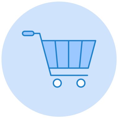 Alışveriş arabası. Basit tasarım