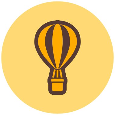 Sıcak hava balonu. Basit tasarım