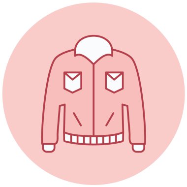 Kapüşonlu. Web simgesi basit illüstrasyon