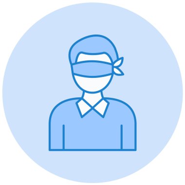 avatar vektör düz simge