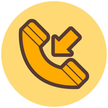 - Telefon. Web simgesi basit illüstrasyon