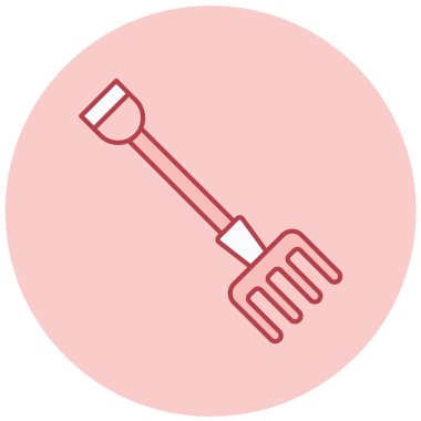 Kürek. Web simgesi basit illüstrasyon