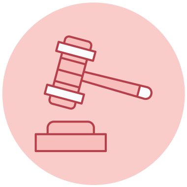 açık artırma vektör simgesi modern basit tasarım