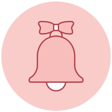 Zil. Web simgesi basit illüstrasyon