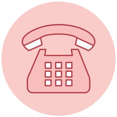 telefon vektör simgesi modern basit tasarım