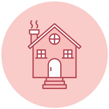 ev inşa simgesi, vektör illüstrasyonu