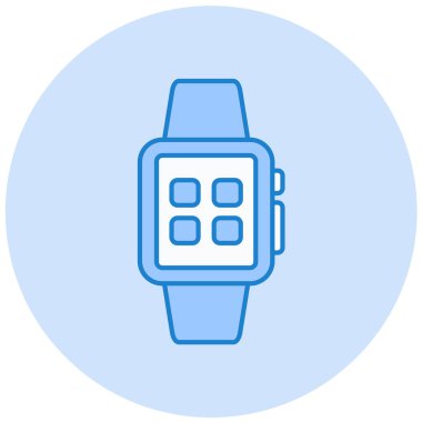 Akıllı çocuk. Web simgesi basit illüstrasyon