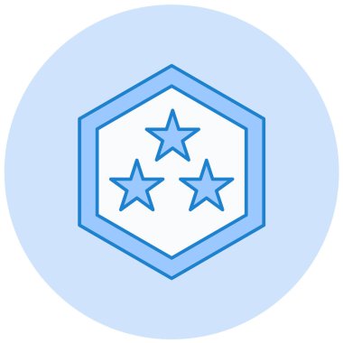 yıldız simgesi, vektör çizimi