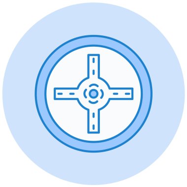 Pusula simgesi vektör resimlemesi