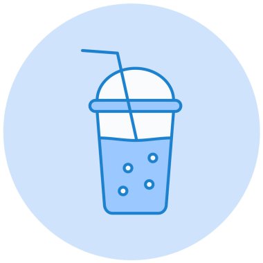 içeçek vektör düz simgesi