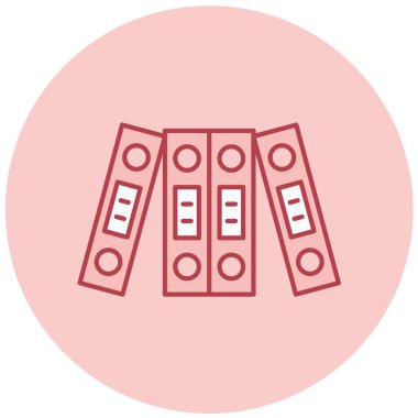 Dosya. Web simgesi basit illüstrasyon