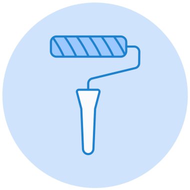 Boya silindiri. Basit resimleme