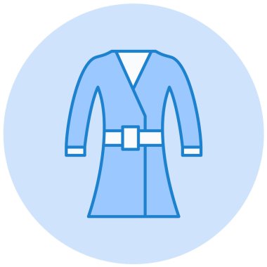 giysi simgesi vektör illüstrasyonu