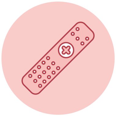 bandaj simgesi vektör illüstrasyonu