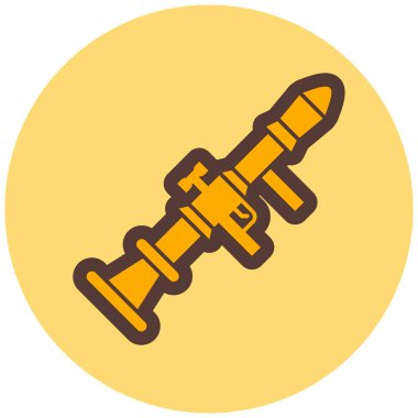 Askeriyeden. Web simgesi basit tasarım