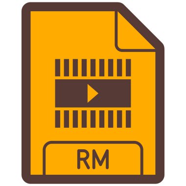 dosya biçimi simgesi, vektör illüstrasyonu
