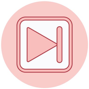 Oynatma düğmesi vektör çizimi