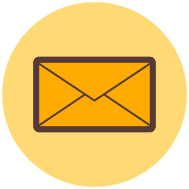 E- posta simgesi vektör illüstrasyonu