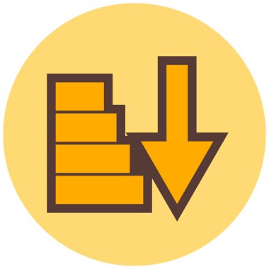 İndir. Web simgesi basit illüstrasyon