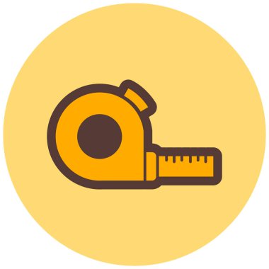 bant Ölçü vektörü simgesi