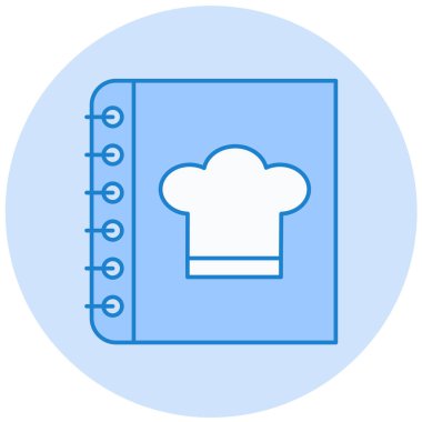 Şef şapka ikonu. vektör illüstrasyonu