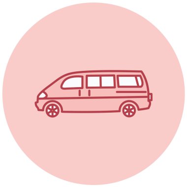 - Araba. Web simgesi basit illüstrasyon