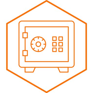 güvenli simge vektör illüstrasyonu