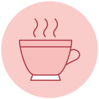 çay fincanı vektör simgesi