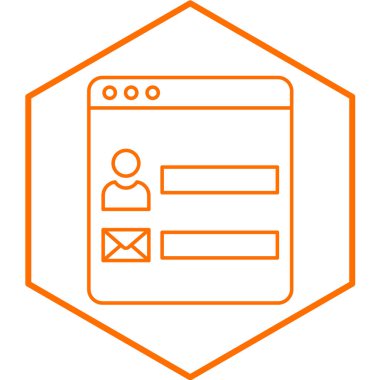 Tarayıcı simgesi. İnternet düğmesi. vektör illüstrasyonu