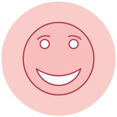 yüz simgesi, vektör illüstrasyonu