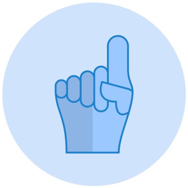 Elini ver. Web simgesi basit illüstrasyon