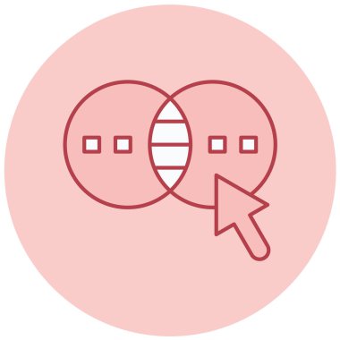 seo modern simgesinin vektör illüstrasyonu