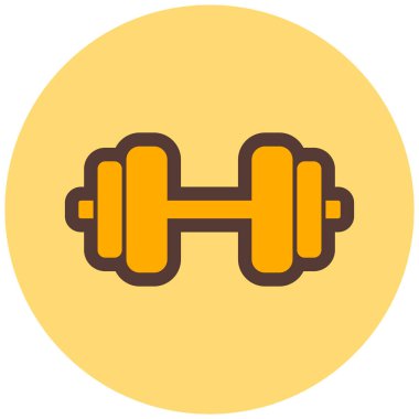 Dambıl. Web simgesi basit tasarım