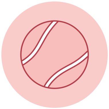 Top. Web simgesi basit illüstrasyon